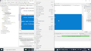 Selenium Cucumber BDD Framework with Java and TestNG - Page Object Model | POM