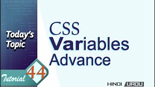 CSS Variables || Css custom properties || css tutorial in hindi part #32