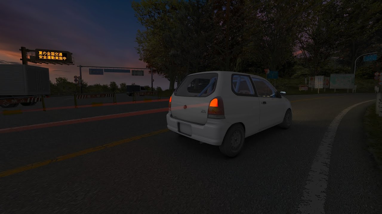 【AssetCorsa】筑往路 HA23アルトターボ　フルーツライン　tukuba outound