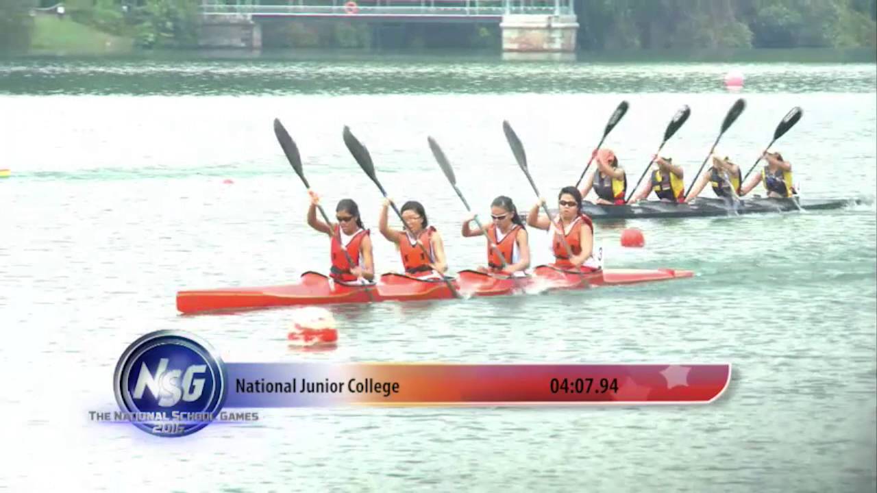 NSG 2016 with National School Canoeing Championships 2016