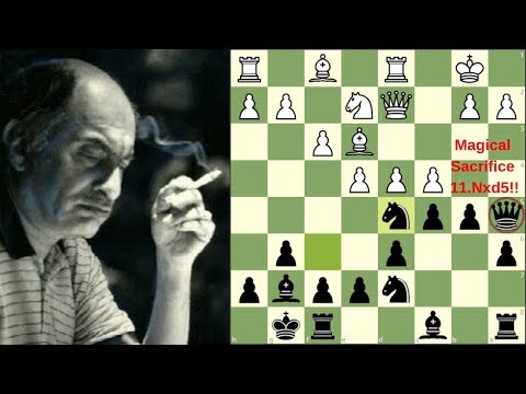 Mikhail Tal's Insane Queen Sacrifice Against Grandmaster !!!