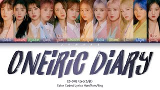 IZ*ONE (아이즈원) - Oneiric Diary (幻想日記) Album Trailer [Color Coded Lyrics/Han/Rom/Eng]