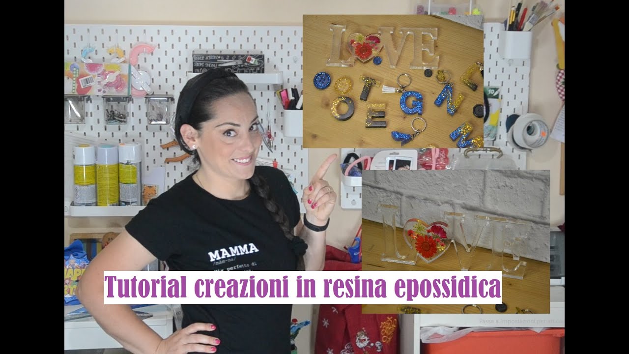 Tutorial creazioni in resina epossidica 