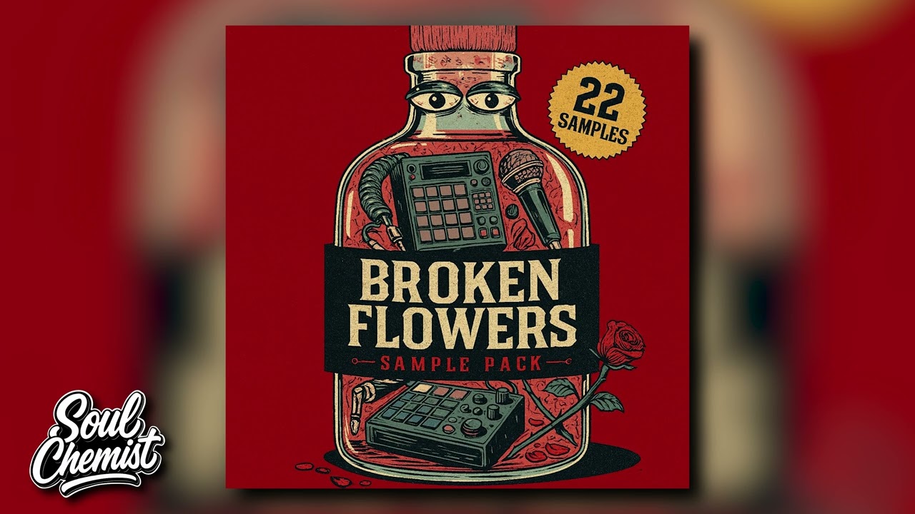 Dark Vintage Sample Pack | "Broken Flowers" | Soulful, Lo-fi, Dark Soul Samples