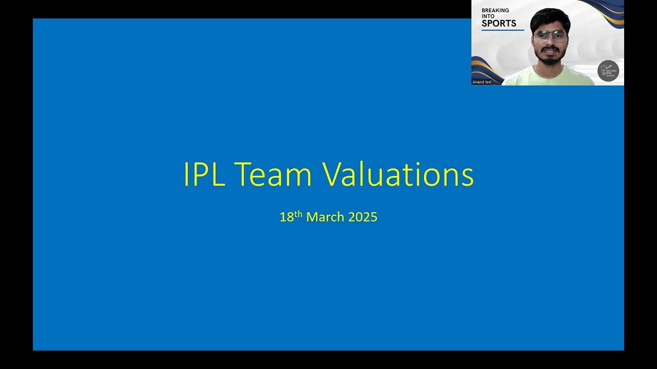 IPL Team Valuations: 2008 to 2025