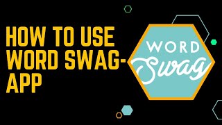 How To Use Word swag app #application #wordswag #flashtech #editorapp screenshot 1