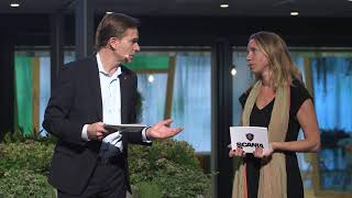 Scania press conference from Busworld 2017 Scania press conference from Busworld 2017