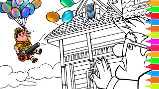 Coloring Disney Pixar UP | Coloring Book Page