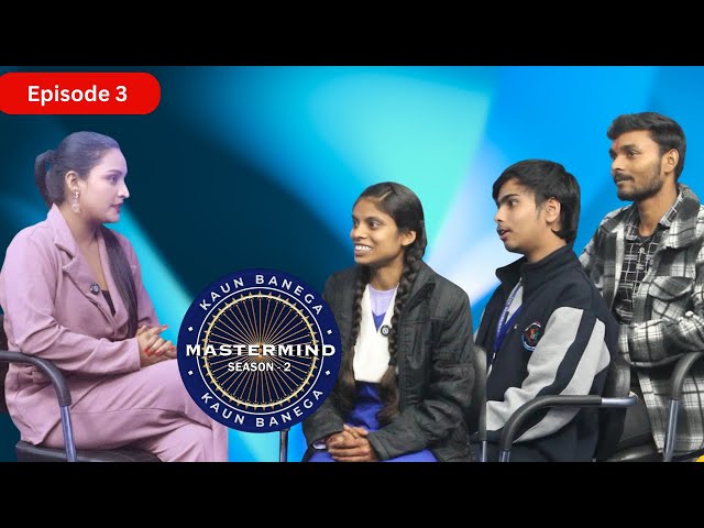 New Season | Kaun Banega Mastermind Season 2 | | Ep-03 | Test Your Genius! #Kaunbanegamastermind