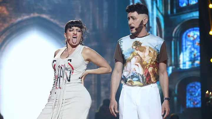 David Fernndez y Silvia Abril imitan a C.Tangana y...