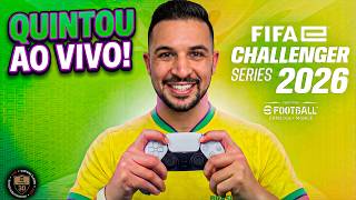 QUINTOU AO VIVO! 😱 EVENTO SEM IA FIFAe WORLD CUP 2026 NO EFOOTBALL 2026 MOBILE