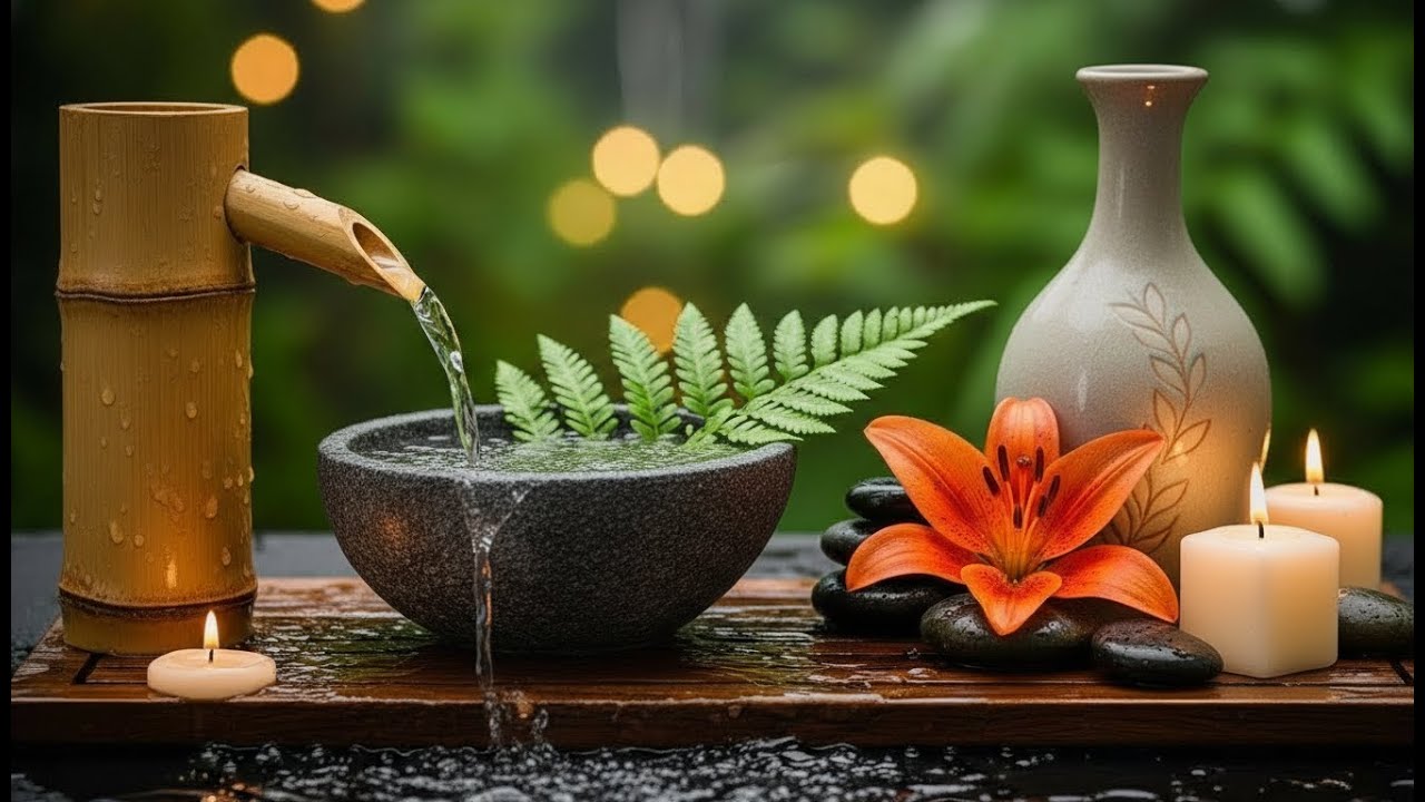 Serene Water Ambience 🍃 Sleep, Relaxation & Anxiety Relief