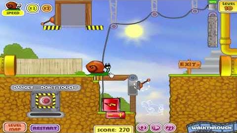 "SNAIL BOB" How To Play Level 10-Wownicegame