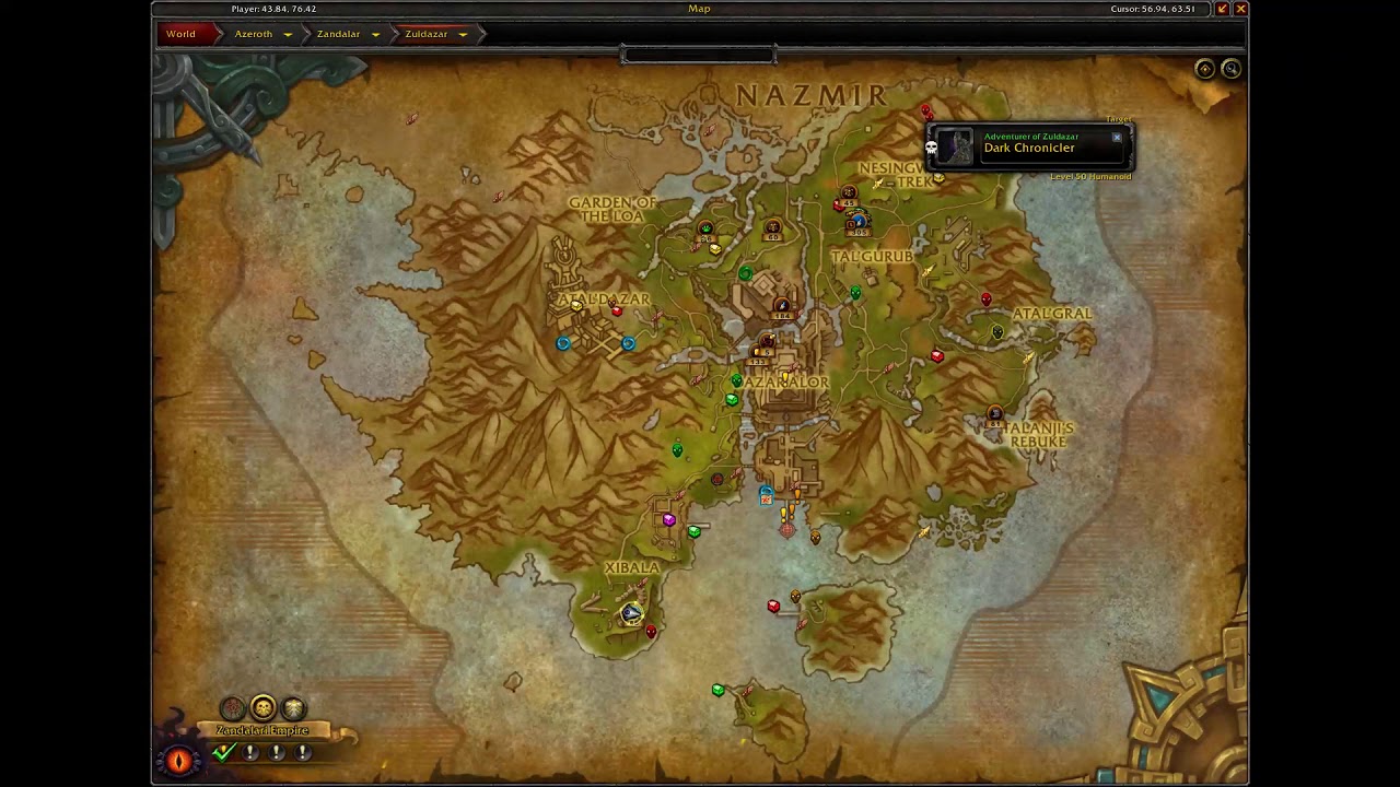 WANTED: Dark Chronicler location WoW