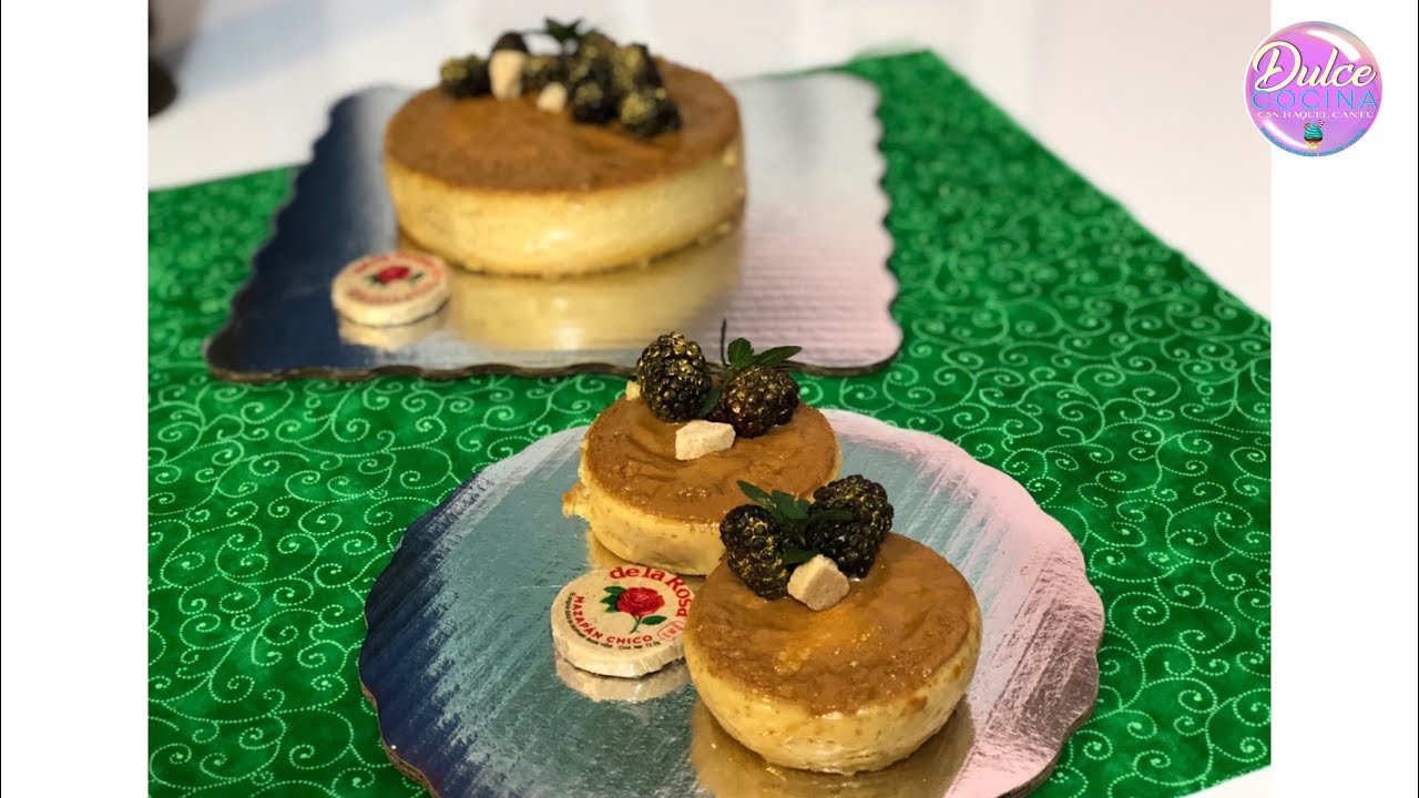 Flan de crema de cacahuate y Mazapán 🥜👌 DELICIOSO/ Reto de CON MUCHO SABOR