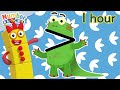 🔢Top Number Monsters and patterns!👾 | Dinosaur Day | Learn to Count | Numberblocks