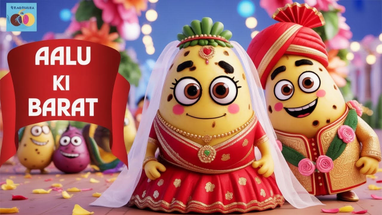 Aalu Ki Barat | आलू की बारात | Kids Hindi | Hindi Cartoon Video | gyani munni