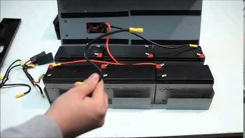 Instruction Liebert GXT2 3000RT120 UPS Battery raplacement