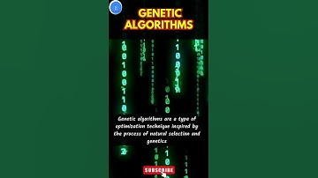 Genetic algorithm| Main advantage of Genetic Algorithms in AI?  #biotechnology #biotech #AI