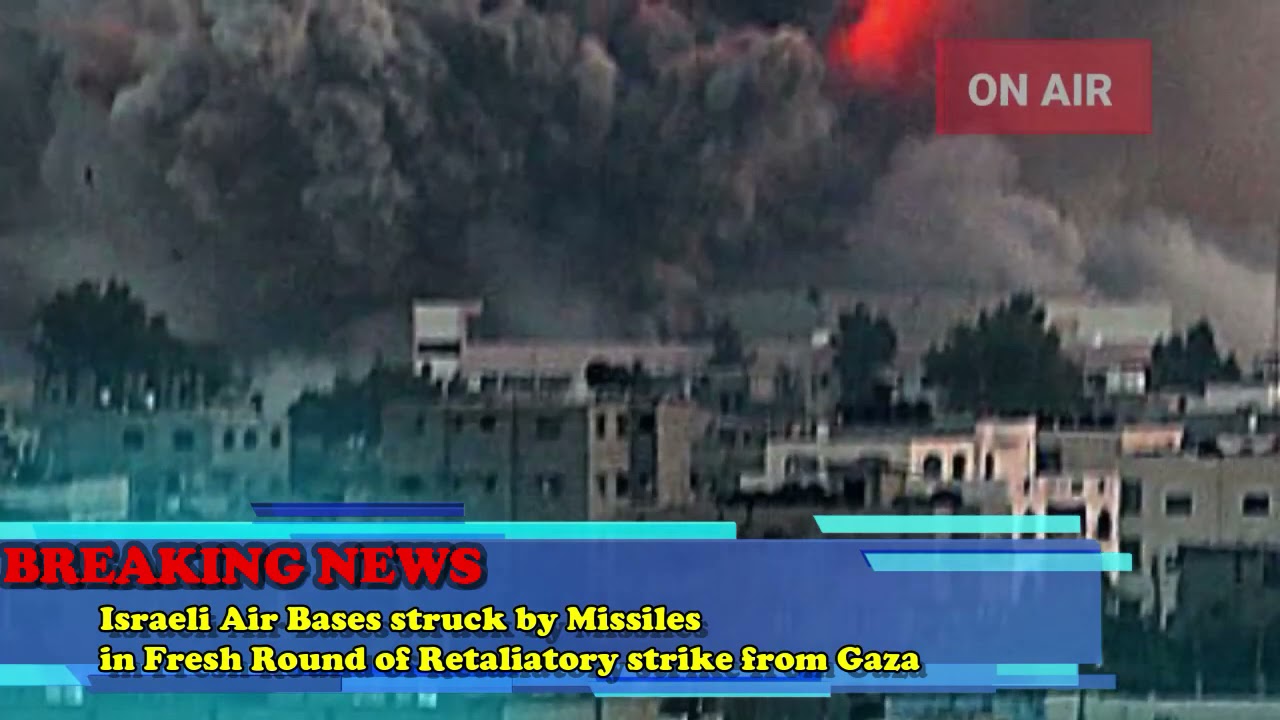 Israeli Air Bases Hit by Missiles in Retaliation from Palestine