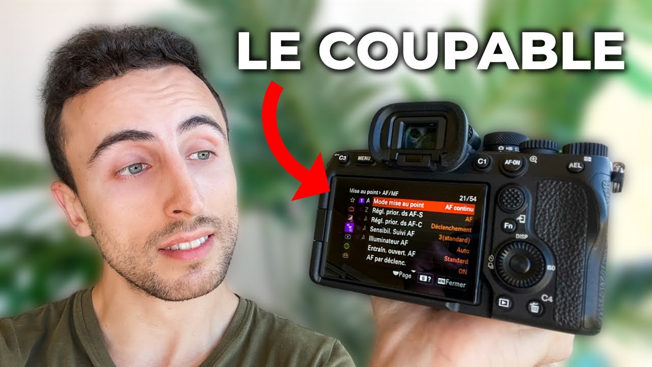 Voilà Pourquoi vos Photos sont FLOUES !