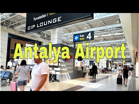 Departing From Antalya Airport Turkey Complete Terminal Experience Flight Tips 