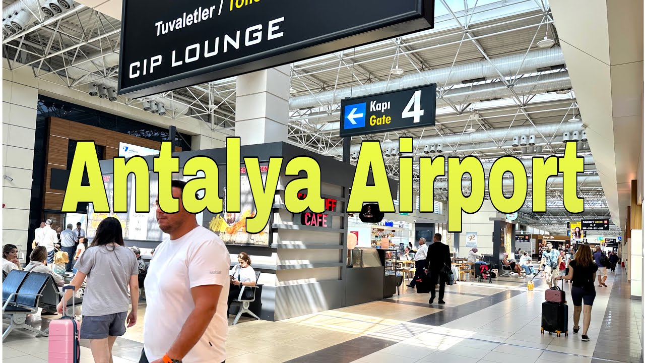Departing from Antalya Airport, Turkey | Complete Terminal Experience & Flight Tips