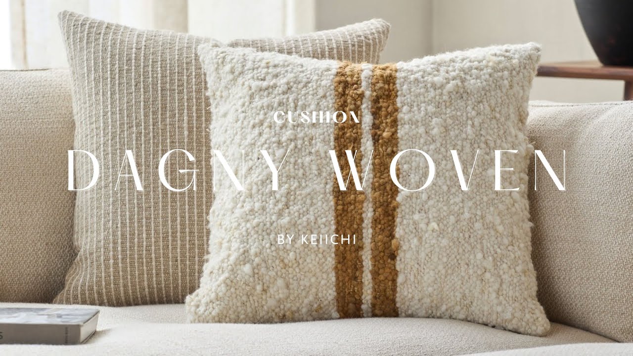 ✨ Luxury Woven Cushion | Keiichi Dagny Cushion at Pavilion Broadway