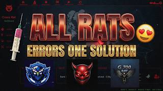 JAVA FOR ALL RATS | ALL RATS ERROR FIX - CRAXSRAT, EAGLESPY, G700, SPYNOTE
