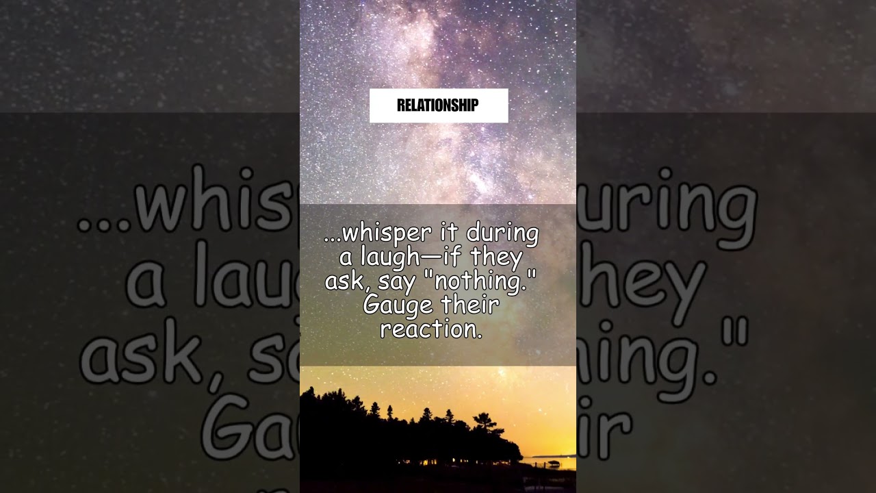 If you’re scared to say "I love you"...