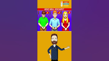 🤔Who Will Escape? 🤔 Only 1% Get This Riddle Right!🧐 Riddle #RiddleMeThis