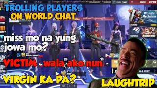 ROS TROLLING PLAYERS ON WORLD CHAT  (RosFunnyMoment)