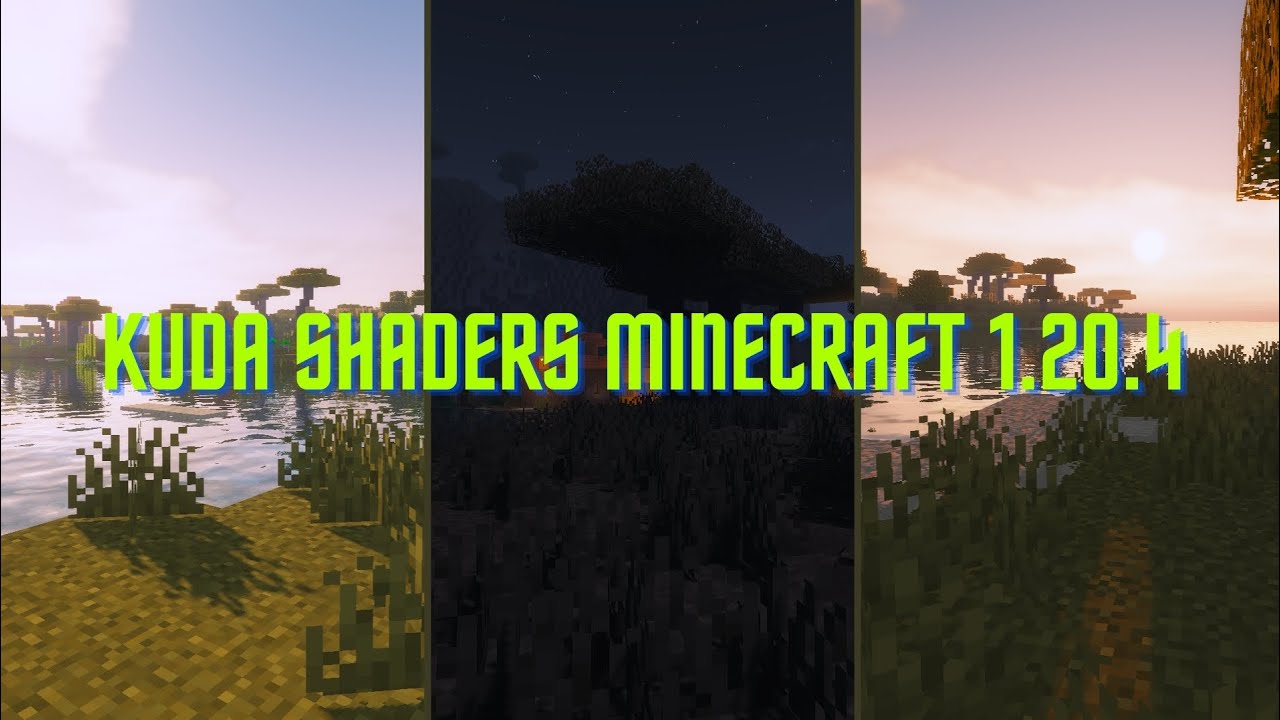 Kuda SHADER For MINECRAFT JAVA 1.20.4 || LOW & MEDIUM PC'S - YouTube
