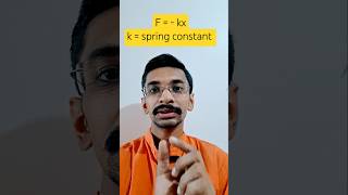 F=-kx spring constant simple harmonic motion| oscillation #jee #neet #oscillation @GyanFreedom