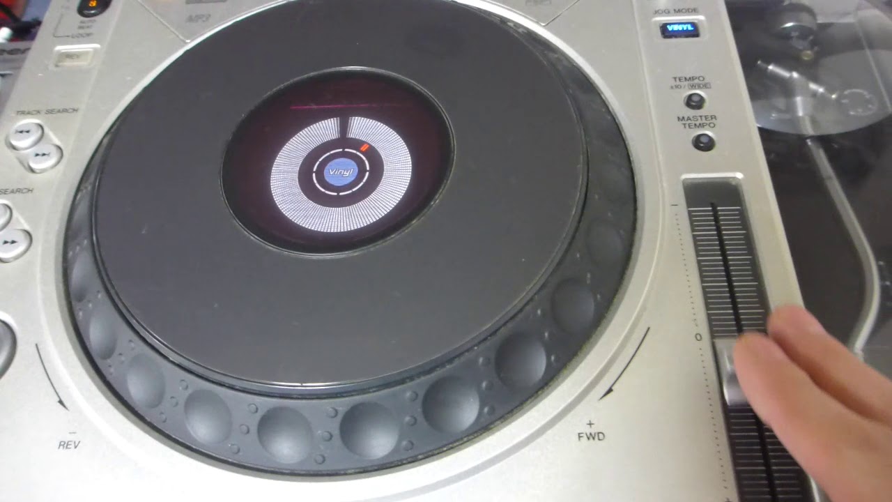パイオニア Pioneer CDJ-800MK2 その2　作動テスト確認