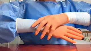 Using Sanko Surgical Gloves For The First Time Sanko Emblem