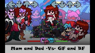 Boyfriend and Girlfriend Vs Mom and Dad (FNF Week 7 Update)