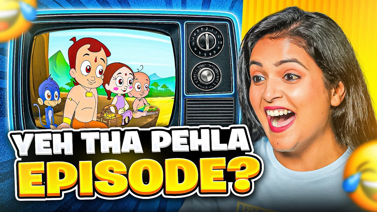 Reacting To Chhota Bheem’s FIRST EVER Episode 😱