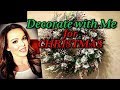 Decorate With Me For Christmas and DIY Upcycle Old Ornaments!