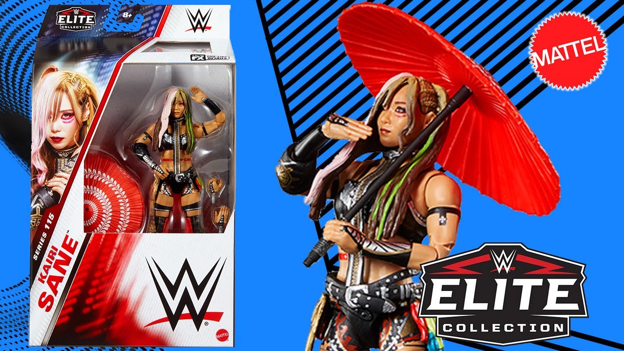 WWE Elite 115 Kairi Sane Action Figure Review - YouTube
