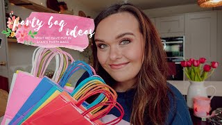 PARTY BAG FILLERS - A FEW IDEAS
