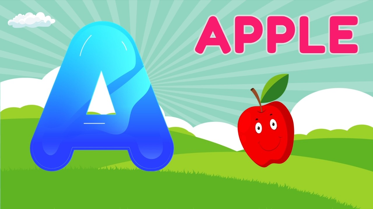 Abc Song For Kids | A Is For Apple B Is For Ball | ALPHABET - YouTube