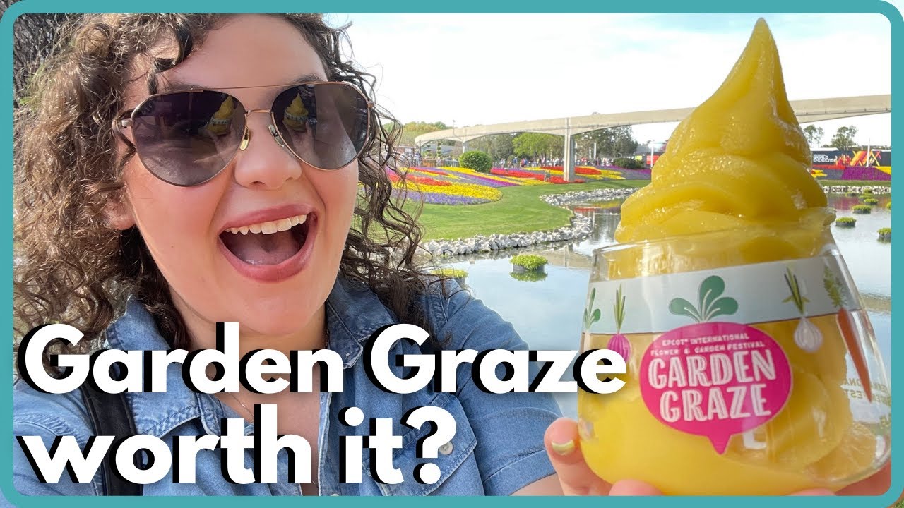 Garden Graze 2021 Epcot Flower & Garden Festival UK Gardens Tea Tour & Meeting Alice in