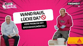 Estrich Reparieren Leicht Gemacht Mit Thomsit R 727 & Thomsit Rs 100