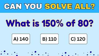 Ultimate Math Quiz Challenge! | Only Geniuses Pass!