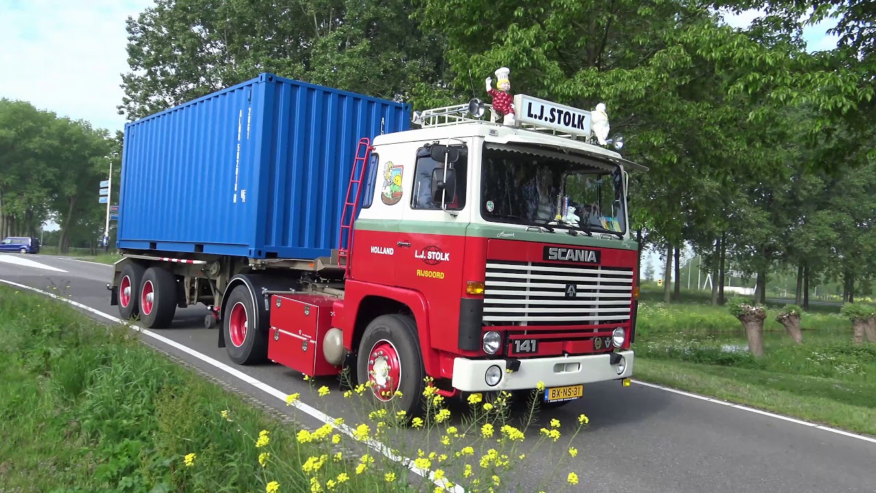 V8 classic tour deel 1 aankomst in Reeuwijk 2019