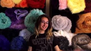 DIY Suede and Faux Fur Pillows - Big Z Makers
