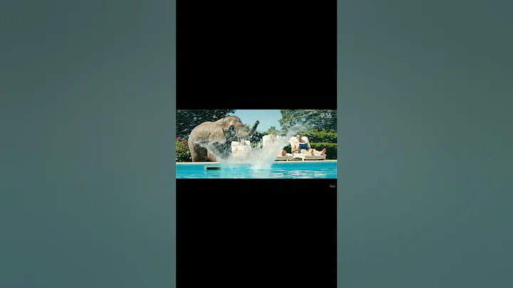 Elephant Pool Prank 🐘💦#elephantprank #funnyshorts #poolfun #viralvideo #shortsvideo #viral #funny
