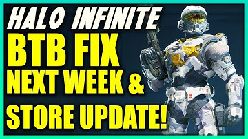 Halo Infinite BTB Fix Next Week! 343 to Fix Store, Customization and Desync! Halo News