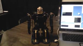Robophilo Phil Sits and Stands